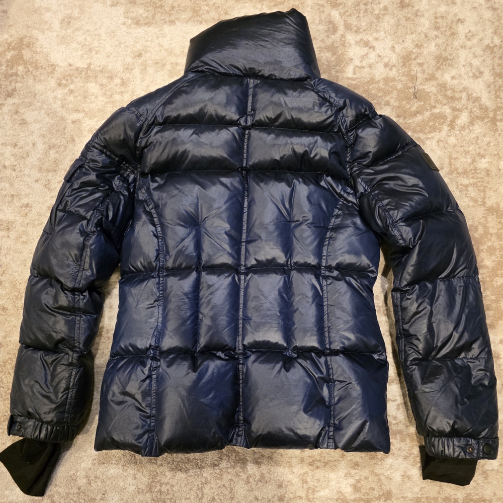 Sam. Midnight Blue Puffer Jacket Euc - image 2